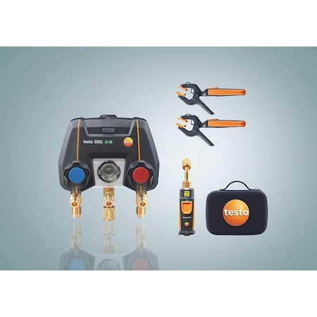 Testo 550i Smart Kit - App operated Manifold and vacuum probe 0564 4550 01